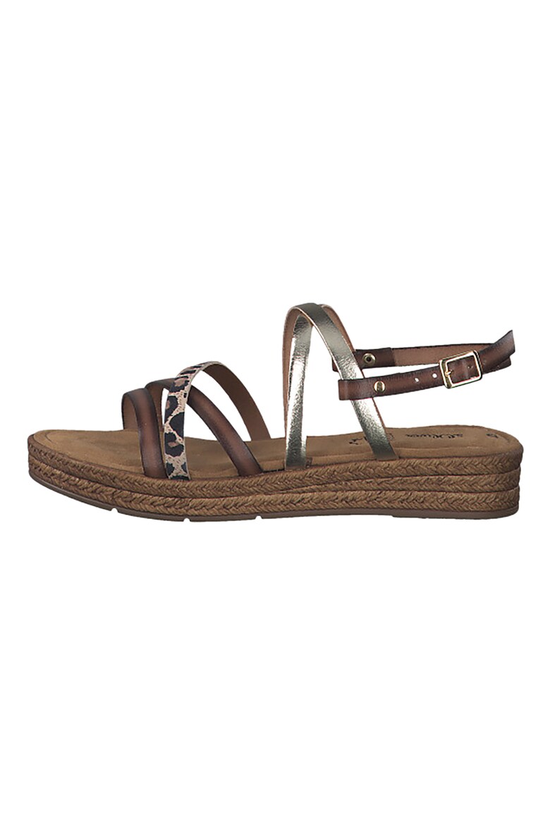 s.Oliver Dames 5-28707-44 sleehak sandalen, crème, 39 EU s.Oliver Dames 5-28707-44 sleehak sandalen, crème, 39 EU