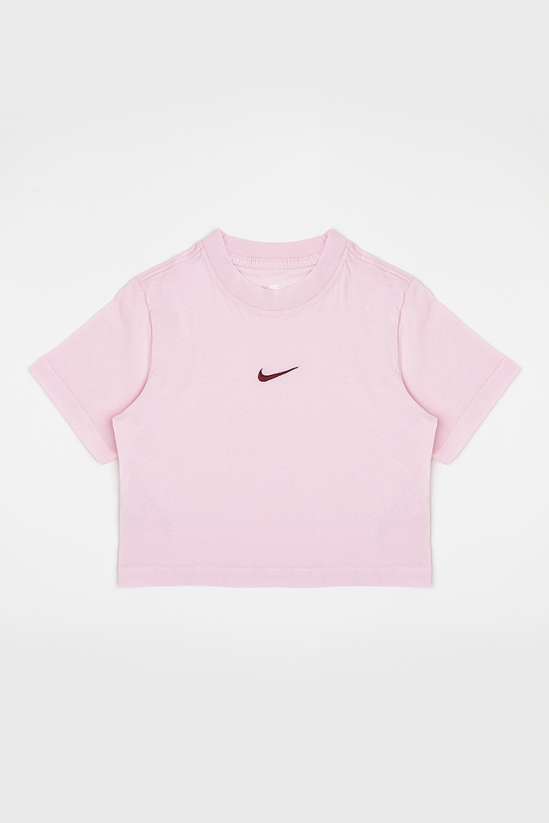 ТениÑка Ñ Ð¾Ð²Ð°Ð»Ð½Ð¾ деколÑе и бÑодиÑано лого - Nike (DH5750-665)