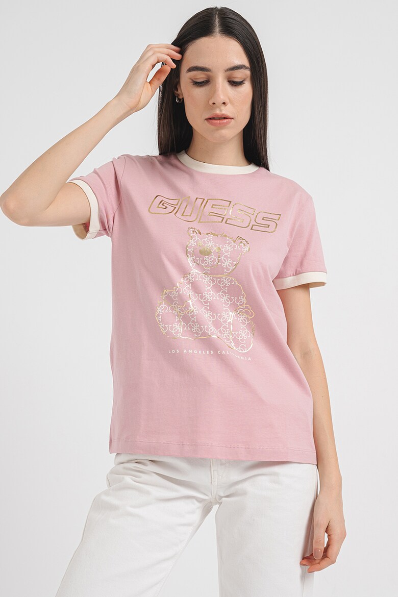 Тениска с лого - GUESS (V4BI02-K8FQ4-G4L7)