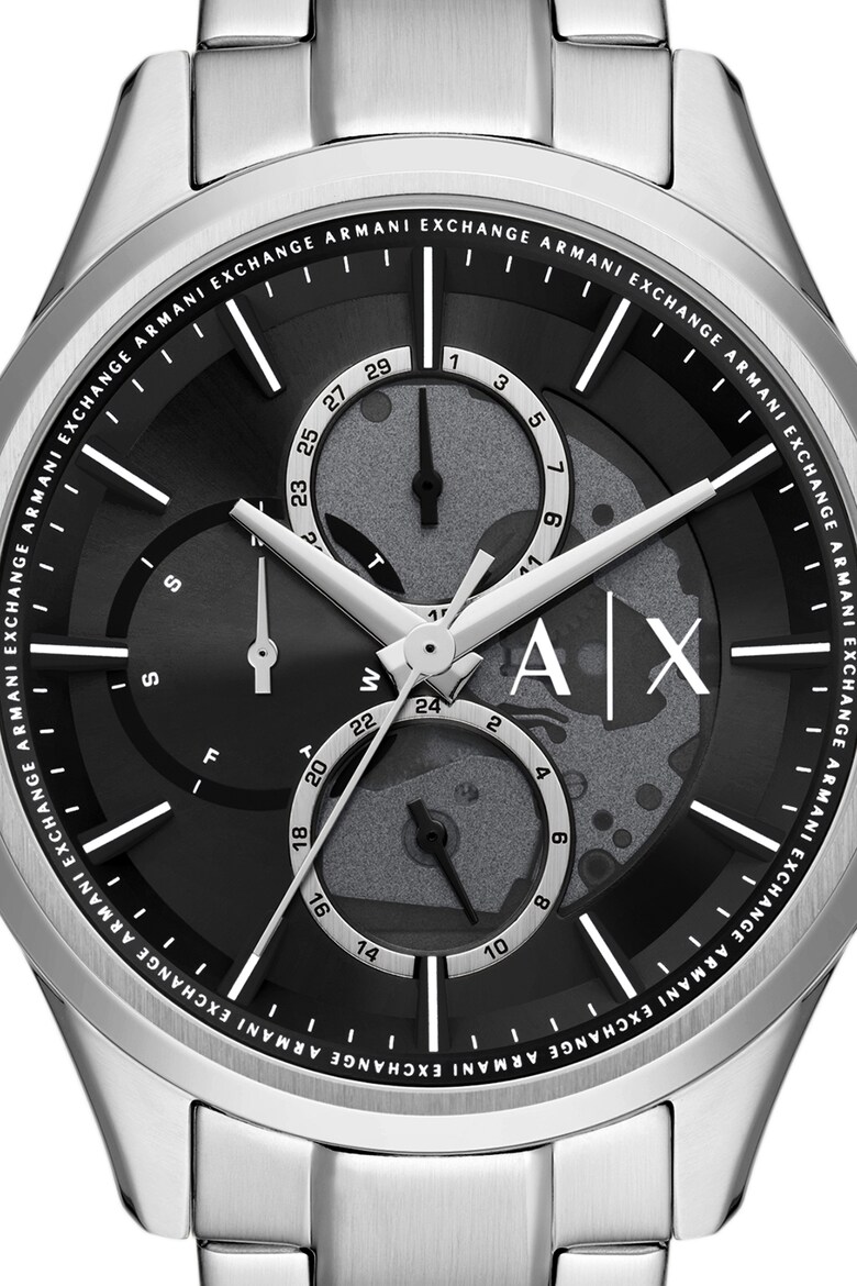 Ceas cu functii multiple si bratara metalica ARMANI EXCHANGE (AX1873 ...