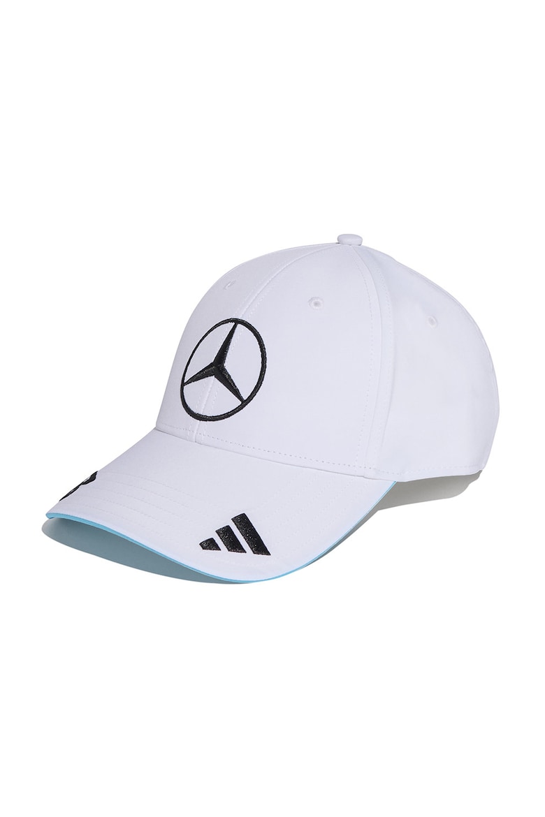 Sapca unisex cu logo Mercedes - AMG Petronas Formula 1, Alb/Negru/Negru ...