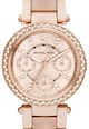 Michael Kors Мултифункционален часовник Mini Parker с кристали Жени