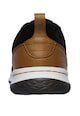 Skechers Pantofi sport cu insertii de piele peliculizata Delson Brant Barbati