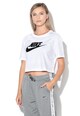 Nike Къса тениска от памук Essentials с лого Жени