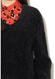 Garcia Пухен пуловер с шпиц деколте Жени
