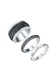Highstreet Jewels Посребрени пръстени - 3 броя Жени