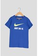 Nike Тениска Swoosh с щампа Момчета