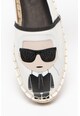 Karl Lagerfeld еспадрили Kamini с декоративни камъни Жени