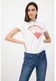 Love Moschino Тениска с овално деколте и щампа Жени