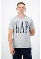 GAP Тениска с овално деколте и лого Мъже