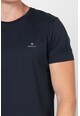 Gant Вталена тениска с бродирано лого Мъже