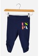 U.S. Polo Assn. Панталон с набирания и лого Момичета