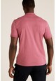Marks & Spencer Памучна тениска с яка и цветен блок Мъже