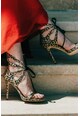 CONDUR by alexandru Кожени сандали Desiree с ток стилето и отвори Жени