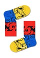 Happy Socks Къси чорапи с анимирани шарки - 3 чифта Момичета