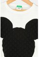 United Colors of Benetton Pulover tricotat fin cu model Mickey Mouse Fete