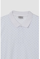 DeFacto Памучна тениска от пике с щампа Мъже
