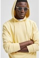 Selected Homme Egyszínű kapucnis organikuspamut pulóver férfi