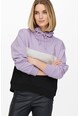 JdY Line colorblock dizájnú kapucnis pulóver női