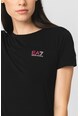 EA7 Modáltartalmú póló logós részletekkel női