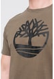 Timberland Tricou de bumbac organic cu imprimeu logo Kennebec River Tree Barbati