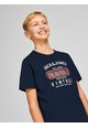 Jack & Jones Памучна тениска със стандартна кройка Момчета