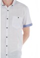 KVL Памучна риза с пришит джоб на гърдите Мъже