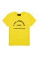 KARL LAGERFELD KIDS Тениска с овално деколте и лого Момчета