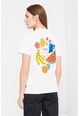 Converse Tricou relaxed fit din bumbac cu imprimeu logo si fructe Fruit Medley Femei