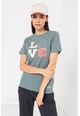 Jack Wolfskin Тениска с органичен памук Ocean Love с надписи Жени