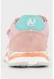 Naturino Tépőzáras textil és nyersbőr sneaker Lány