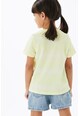 Marks & Spencer Памучна тениска с фигурална щампа Момичета