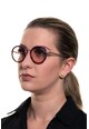 Emilio Pucci Овални слънчеви очила с метална рамка Жени