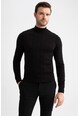 DeFacto Пуловер с поло и памук Мъже