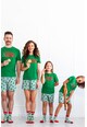 FAMILYSTA® Pijama cu pantaloni scurti si imprimeu Femei