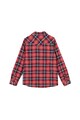 Levi's Kids Camasa cu maneci lungi si model tartan Baieti