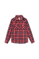 Levi's Kids Camasa cu maneci lungi si model tartan Baieti