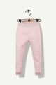 Z Kids Pantaloni jogger cu talie elastica si insertii din lurex Fete