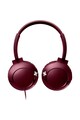 Philips Casti Audio Over-Ear  SHL3075RD/00, cu fir, Microfon, Rosu Femei