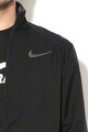 Nike Jacheta cu fermoar, logo brodat si buzunare oblice pentru antrenament Barbati