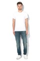 G-Star RAW Blugi slim fit din amestec de lyocell, cu aspect decolorat Barbati