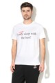 Moschino Tricou de casa cu imprimeu text Barbati