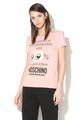 Moschino Tricou de casa cu imprimeu text Femei