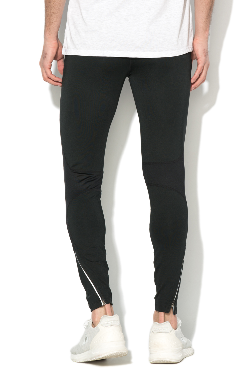 Nike Pantaloni sport cu slituri cu fermoar pentru alergare Barbati