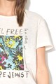 Pepe Jeans London Tricou cu imprimeu floral Mabel Femei