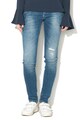 Pepe Jeans London Blugi skinny cu detalii deteriorate Ripple Femei