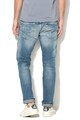 Pepe Jeans London Blugi regular fit cu aspect deterioarat Zinc Barbati