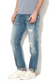 Pepe Jeans London Blugi regular fit cu aspect deterioarat Zinc Barbati