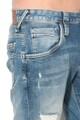 Pepe Jeans London Blugi regular fit cu aspect deterioarat Zinc Barbati