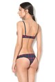 Undercolors of Benetton Sutien push-up cu model in carouri si detalii din dantela Femei